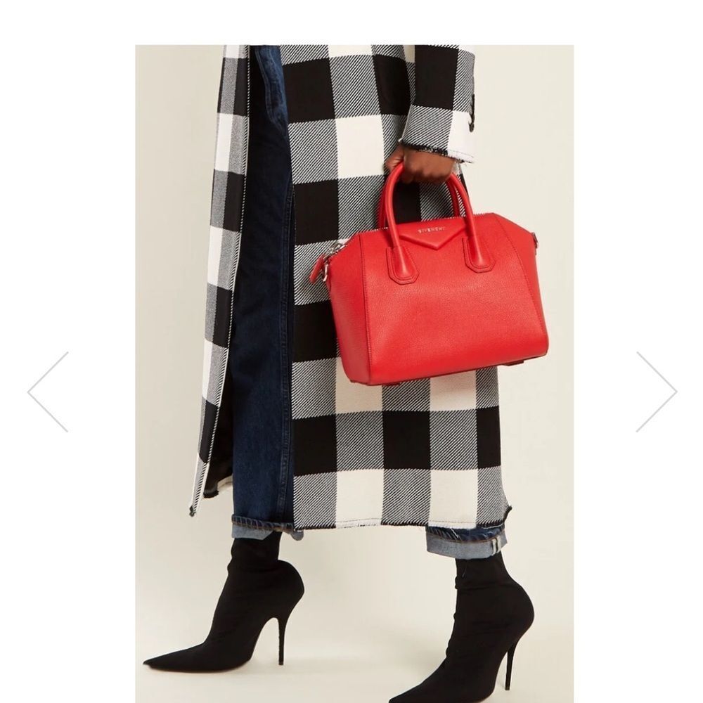 Givenchy Red Satchel Bag - Picture 4 of 12